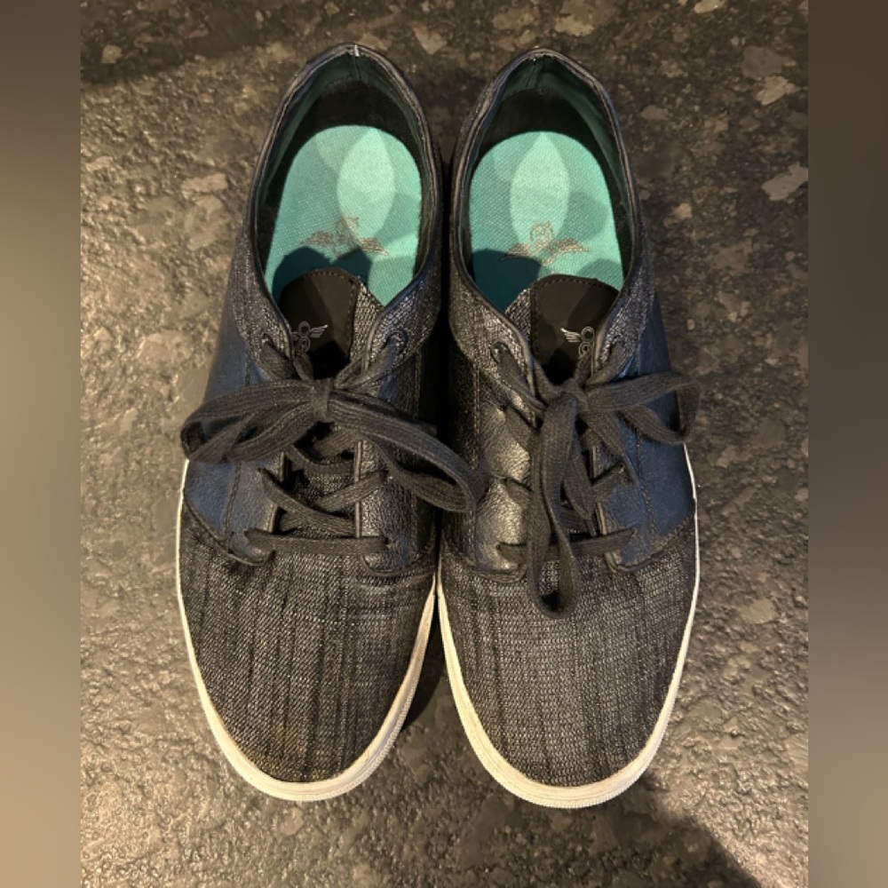 Creative Recreation Men's Nemi Black Linen Fashion Sneaker Size 9